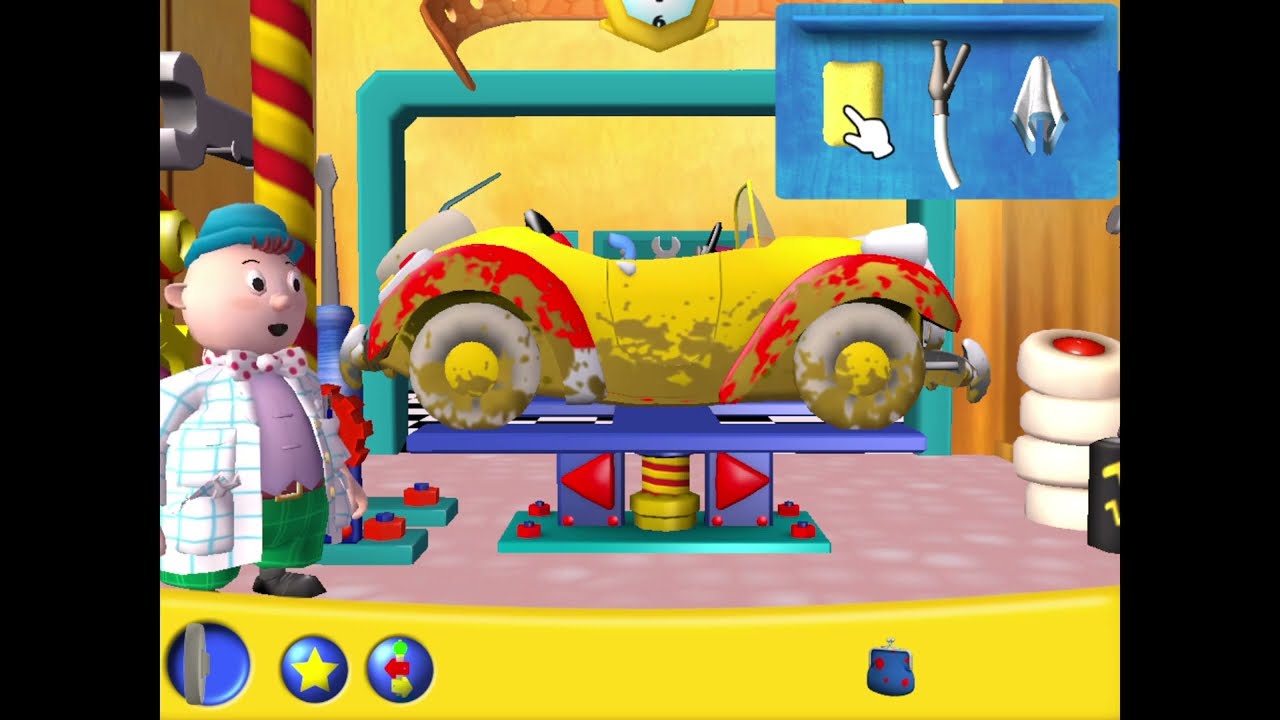 En Taxi avec Oui-Oui (2007 PC game) gameplay video