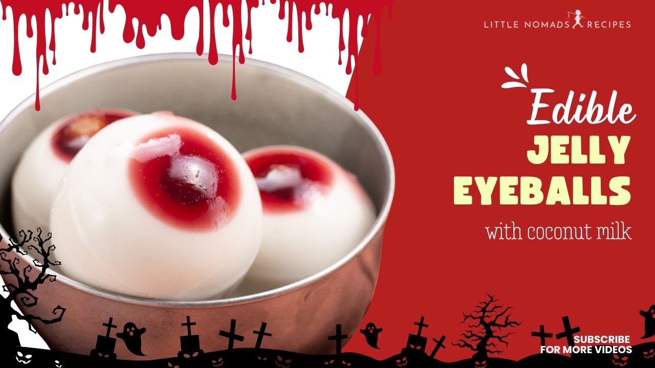 How to make Jelly Eyeballs for Halloween YouTube