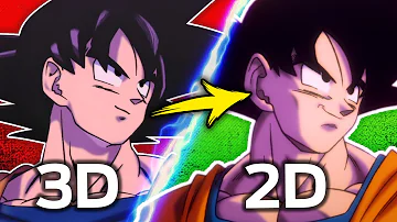 Redrawing Dragon Ball Super's New Movie (Super Hero) - 3D vs 2D