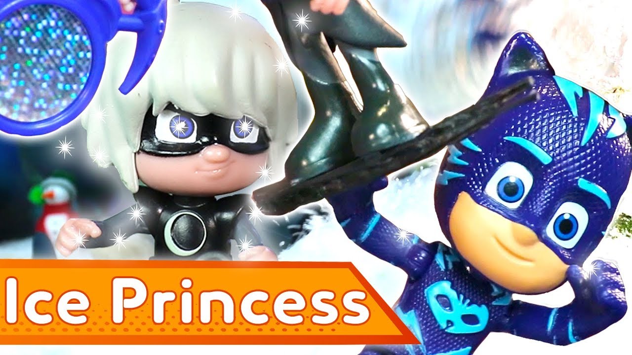 PJ Masks Creations 💜❄️ Frozen Ice Princess ❄️ Christmas Special | Play with PJ Masks