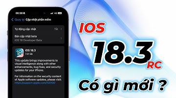 IOS 18.3 RC Có gì mới ?