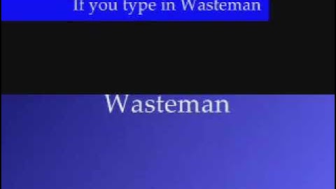 Stuff that Microsoft Sam can