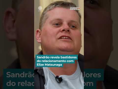 Sandrão revela bastidores do relacionamento com Elize Matsunaga | #domingoespetacular #shorts