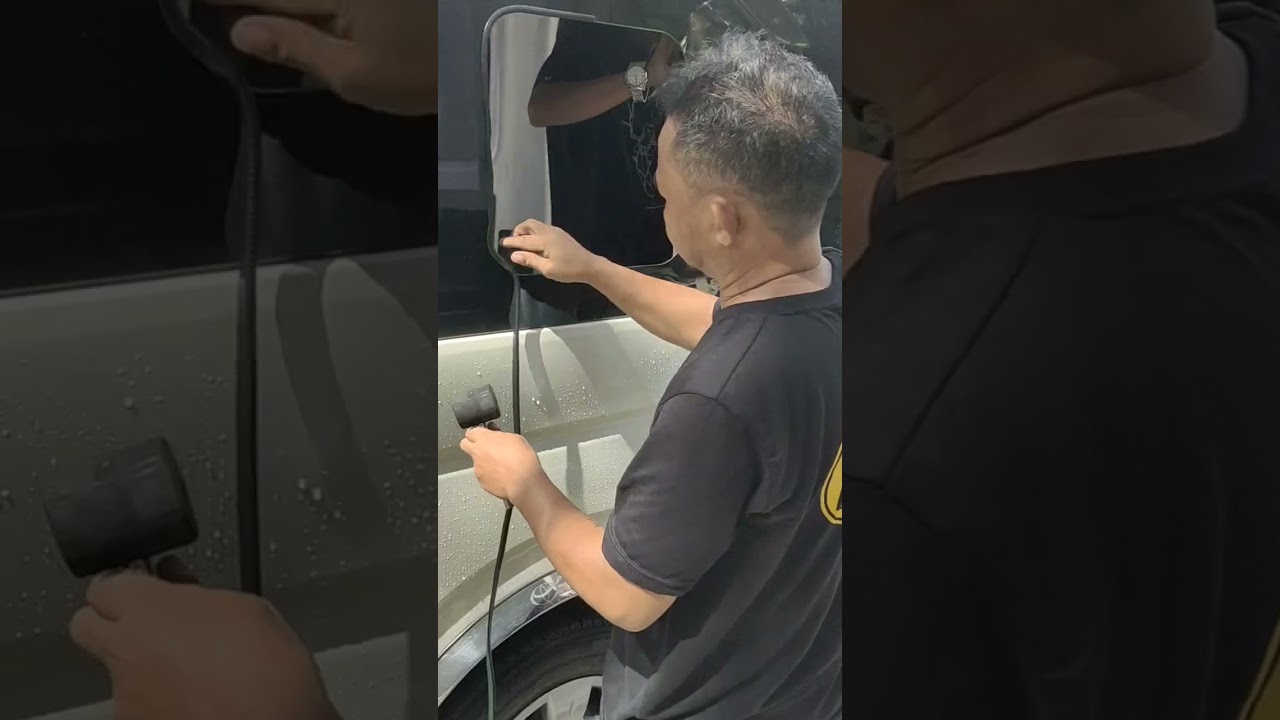 How to fix a Hi-Ace van window that leaks water when it rains? watch this!!