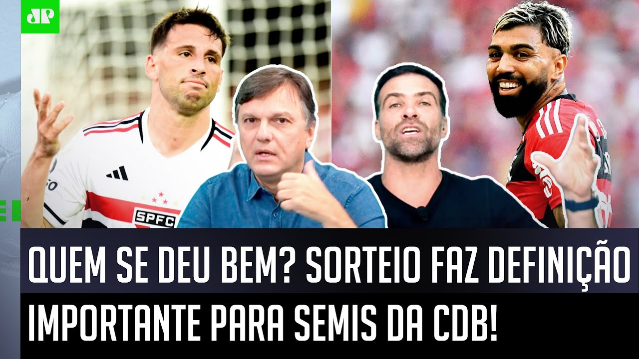 Sorteio define que São Paulo vai decidir final da Copa do Brasil