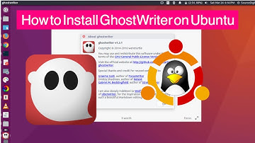 How to install Ghostwriter on Ubuntu