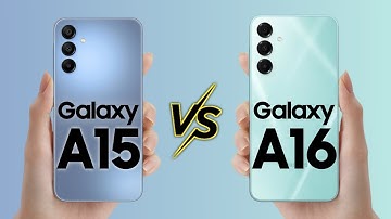 Samsung Galaxy A15 5G vs Samsung Galaxy A16 5G