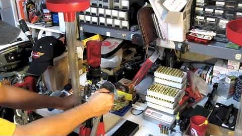 Reloading with a Lee Pro 1000