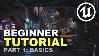 Unreal Engine 5 Beginner Tutorial | Part 1: Installation & Basics (German)