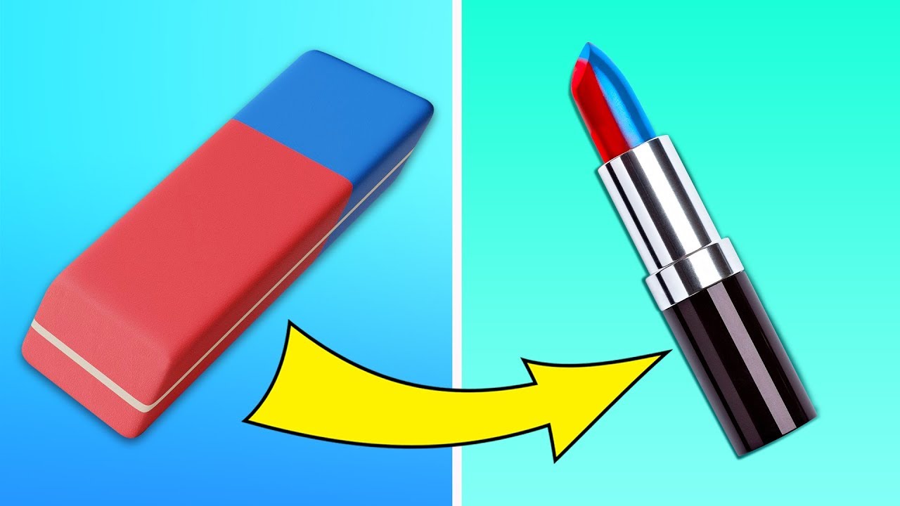 38 SMART DIY CRAFTS WITH SCHOOL SUPPLIES