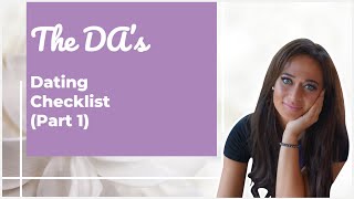 The Dismissive Avoidant's Dating Checklist (1/2) | Dismissive Avoidant Attachment