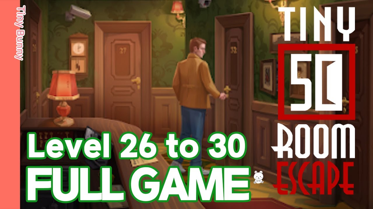 50 Tiny Room Escape Level 26 27 28 29 30 Full Game Walkthrough YouTube