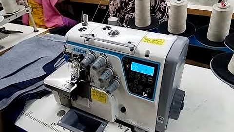 Jack Brand Model:C6-5-M04/435    (Electric type for denim ) Five thread over lock Heavy Duty