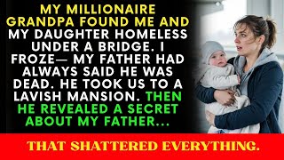 My Millionaire Grandfather Found My Daughter And I Homeless Under A Bridge. Then He Showed Me...