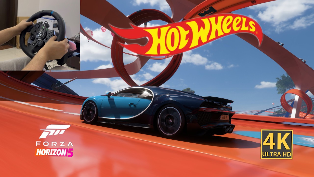Hot Wheels in 2026 | Bugatti Chiron | Forza Horizon 5 | Logitech G923