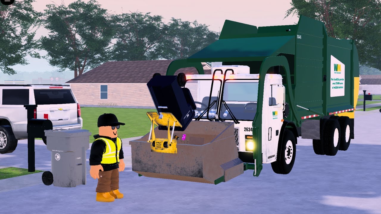 Roblox Garbage Trucks Waste Management Mack LE And CCC Garbage Trucks 