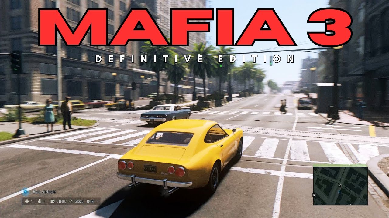 MAFIA 3 DEFINITIVE EDITION | INSANE GRAPHIC AT MORNING | FREE ROAM
