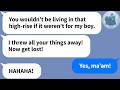 【Apple】My MIL tosses all my belongings, but she doesn't know I pay the $8000 rent each month