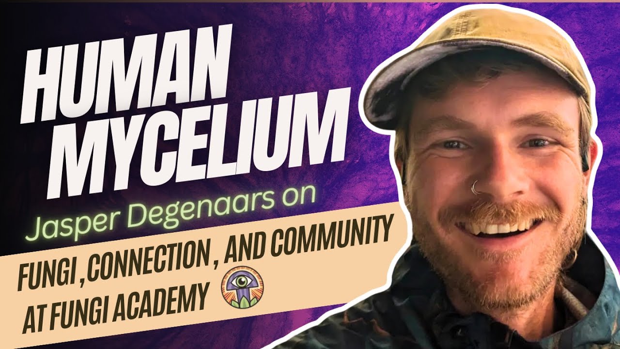 HUMAN MYCELIUM: Jasper Degenaars on Fungi, Connection, and Community at Fungi Academy | MycoGeeky