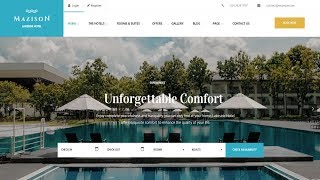 How to Make a Hotel Booking, Real Estate Website with WordPress  2018