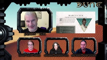 DUNE - The Roleplaying Game - Actual Play with Designer Jason Durall (ENG)