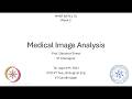 Week 2 - Intro to MRI and Ultrasound, Texture and Segmentation-based techniques