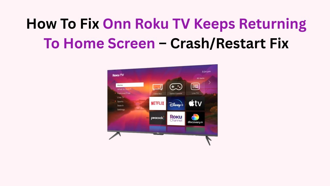 Roku Tv Apps Keep Crashingnull