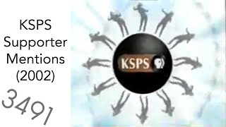 KSPS Supporter Mentions (2002)