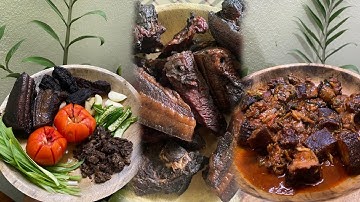 “Smoked Pork with Fermented Soyabean (Axone)– The Heart of Naga Cuisine” 🫘🥩🌶️