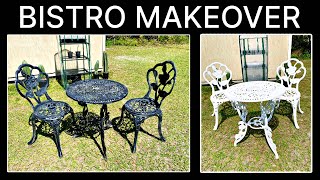 Painting Wrought Iron Patio Furniture