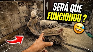 Ganhei uma motinha do vizinho que ficou parada por 17 anos,será que vai funcionar !?