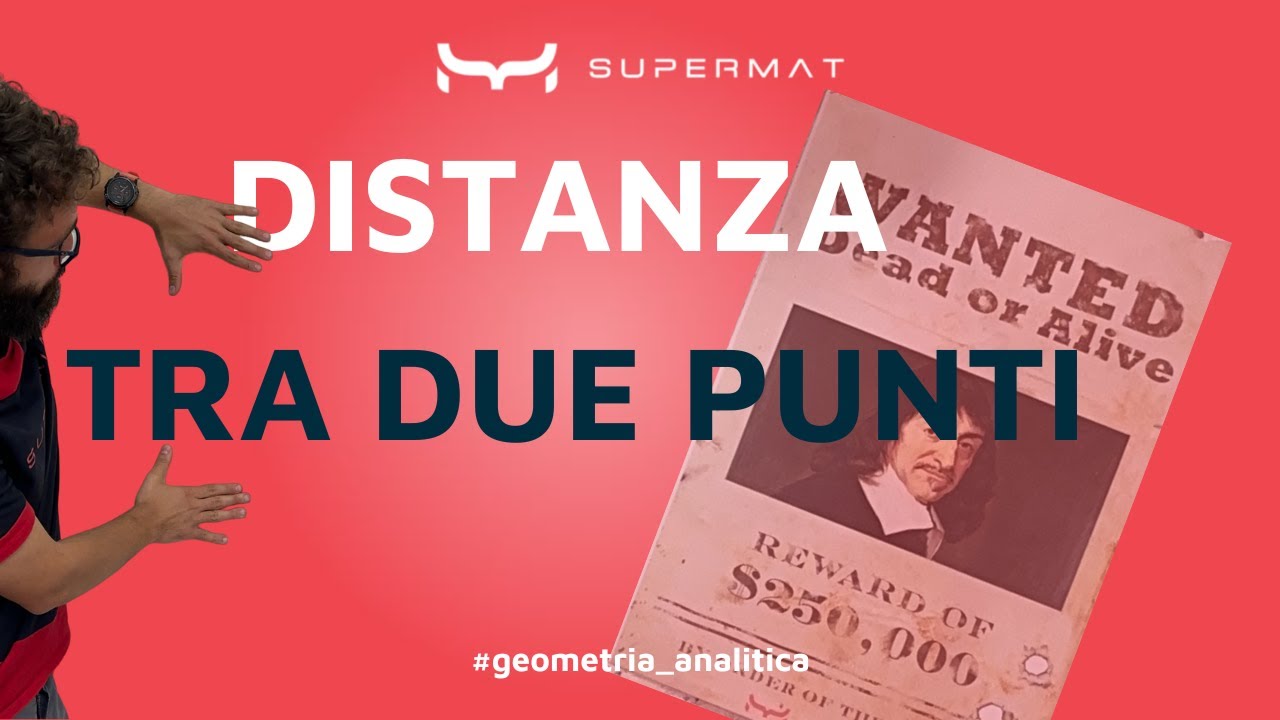 Come calcolare la Distanza di due punti sul Piano Cartesiano: formula LUNGHEZZA SEGMENTO