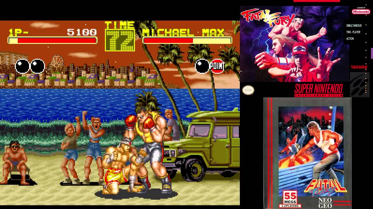 Fatal Fury 1 [SNES].