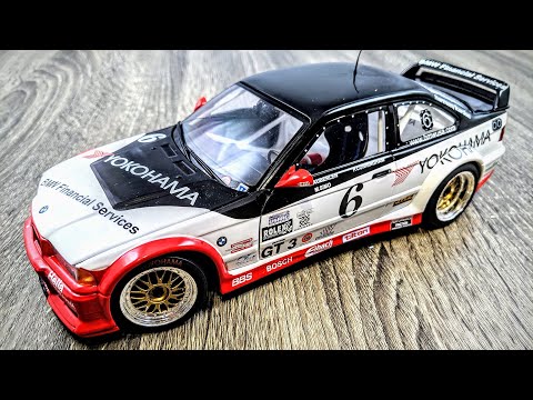 UTモデル　1/18　BMW　E36M3-GTR　ストリート仕様　少しカスタム UTモデル 1/18 BMW E36M3-GTR ストリート仕様 少しカスタム 1:18 UT