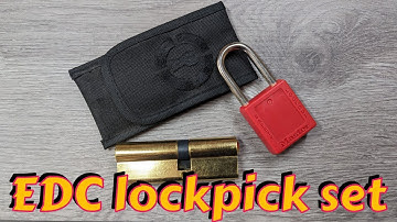 Is this the perfect EDC lock pick set?