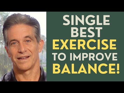 Seniors: The Single-Best Exercise to Improve Balance!