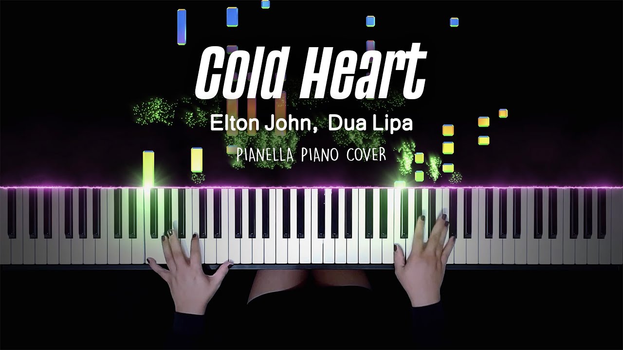 Cold Heart (PNAU Remix) sheet music for piano solo (PDF)