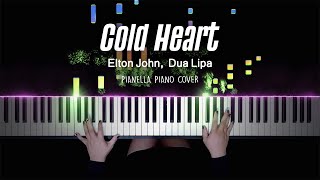 Video thumbnail of "Elton John, Dua Lipa - Cold Heart (PNAU Remix) | Piano Cover by Pianella Piano"