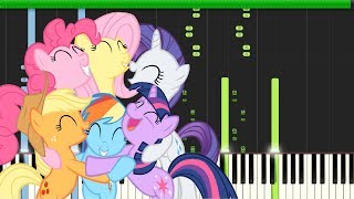 Video thumbnail of "My Little Pony: The Movie - "We Got This Together" [Piano Tutorial] (Synthesia)"