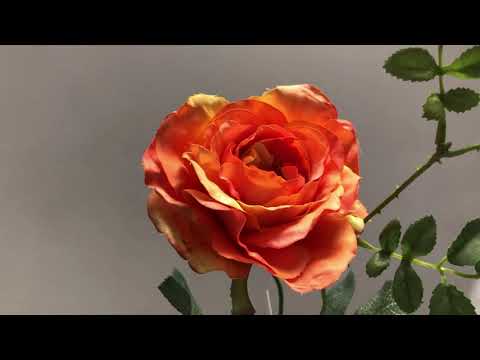 Rosa Alice Pick Artificial - Laranja (9805)