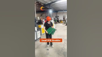 Small PCB Shredder - Perfect for E-waste Recycling Startups