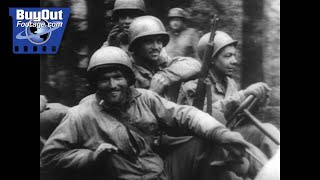 442nd Infantry Division Rescues Lost Battalion in WWII by Buyout Footage Historic Film Archive 238 views 3 months ago 3 minutes, 41 seconds