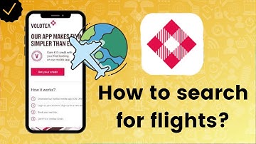 How to search for flights in Volotea?