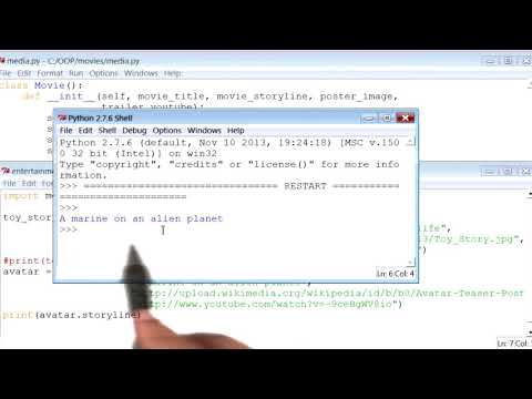Lesson 3a (Make Classes)_Movie Website | 10. Running the Code | Python Programming