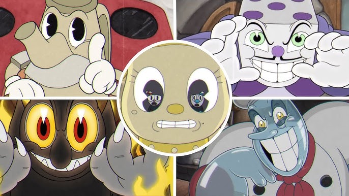 FNF Indie Cross Cuphead FINAL cutscene (credit to @hyperglaceonfnf) #n