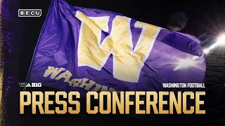 UW Football Press Conference: August 4th, 2026