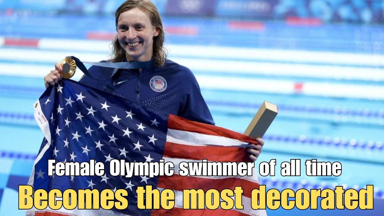 Katie Ledecky Becomes The Most Decorated Female Olympic Swimmer Of All Katie Ledecky Becomes The Most Decorated Female Olympic Swimmer Of All