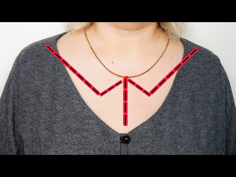 How to Cover Cleavage Without Changing Your Outfit Vibe. - YouTube How to Cover Cleavage Without Changing Your Outfit Vibe. - YouTube