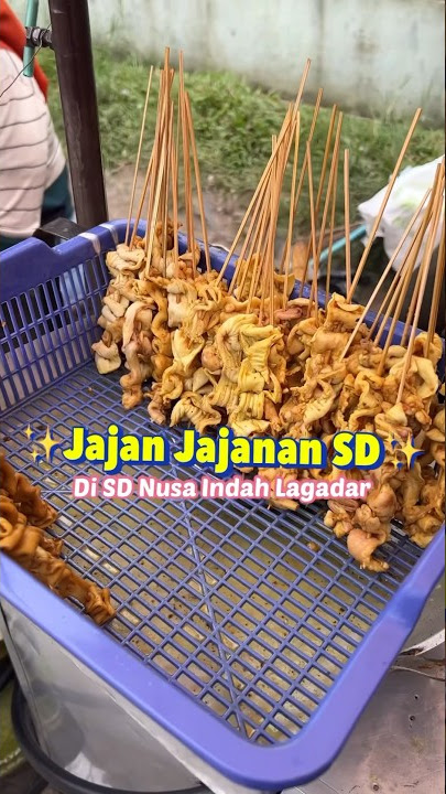 Jajanan SD bikin kangen😍 A#safirakus #jajanansd