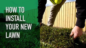 How to install a new lawn | Instant Turf Installation